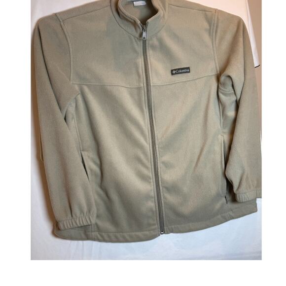 Columbia Men’s XL Gray Full Zip Fleece Jacket - Picture 2 of 5